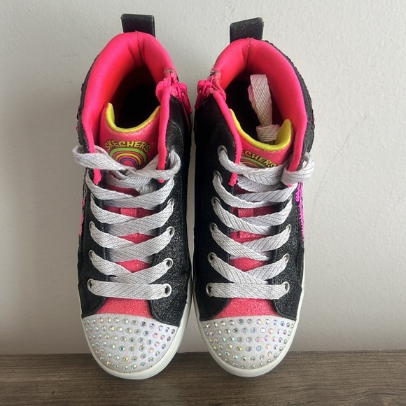 Skechers Flip Kicks High Top Youth Size 2 #874 - Picture 7 of 8